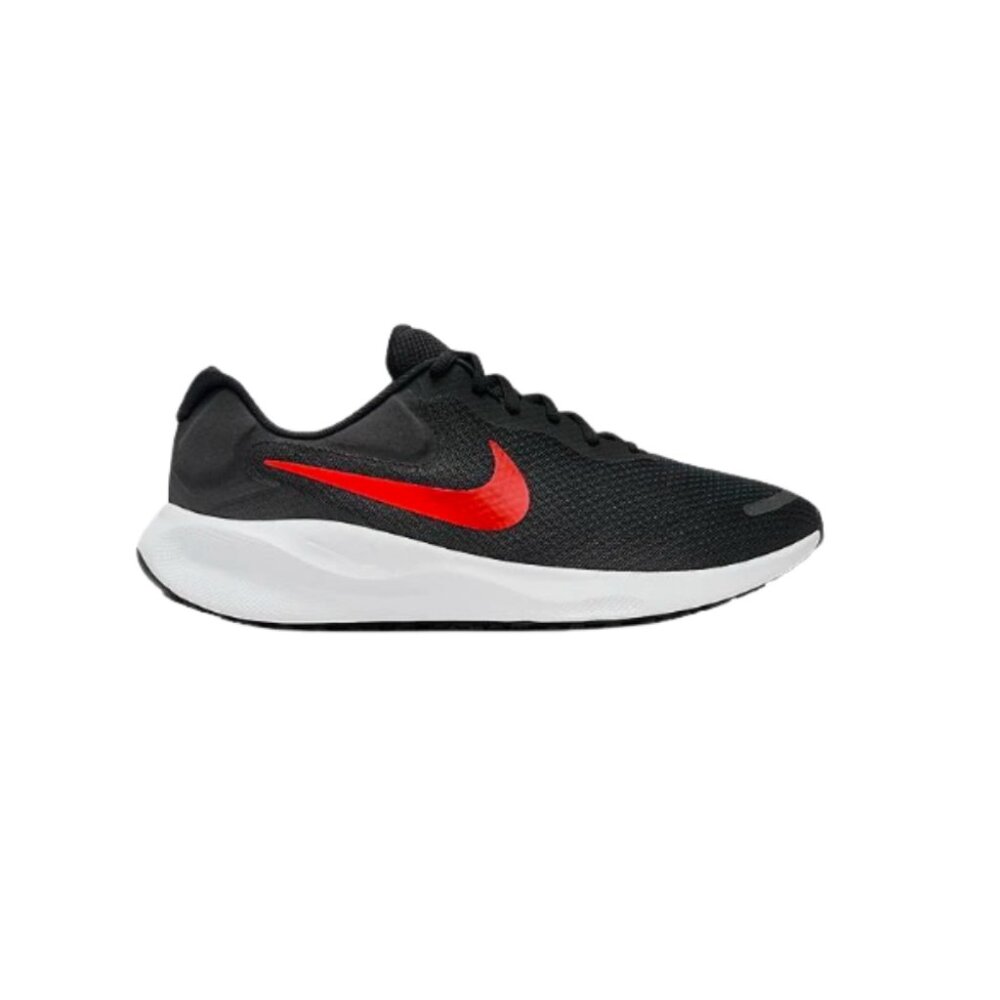 Nike Revolution 7 Road Running Shoes - Black/University Red-White - FB2207-003